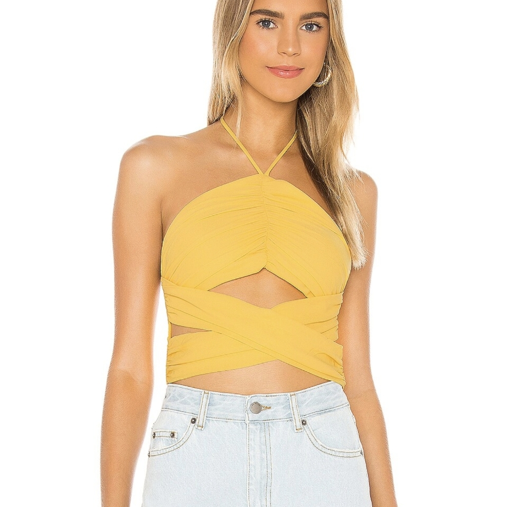Superdown Harlie Halter Top